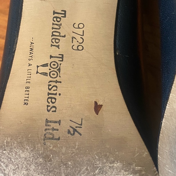 Vintage Blue Shoes - Picture 7 of 9